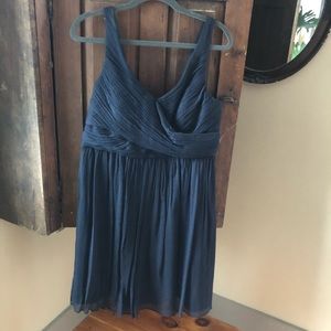 J. Crew silk chiffon dress